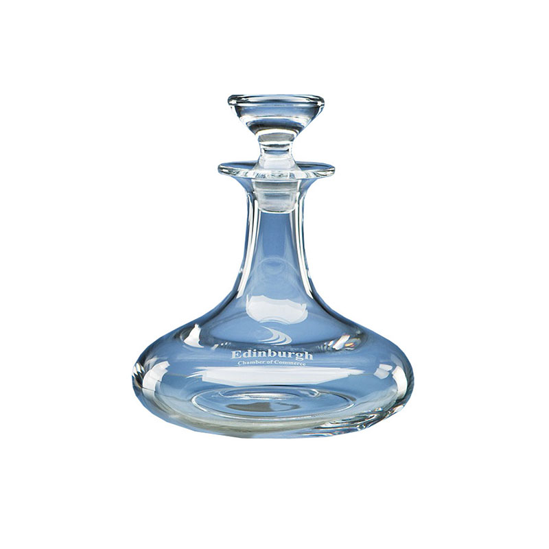 L304.jpg 0.75L HANDMADE CRYSTAL WINE DECANTER – LUXURY GLASS GIFT FOR SERVING - Image 1