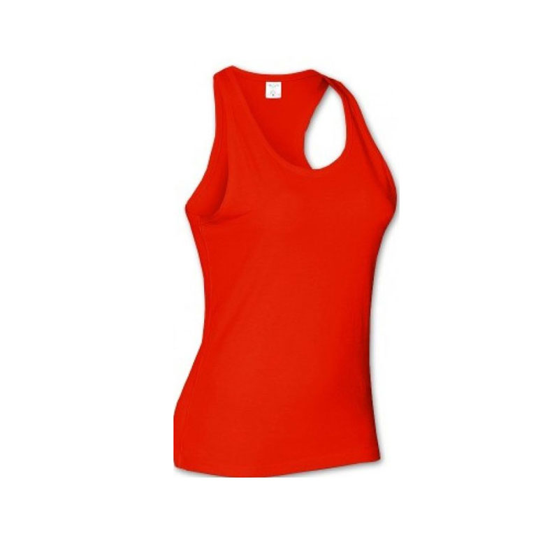 LTS150.RED RED WOMEN TANK BY KEYA 100% COTTON - Image 1