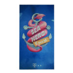 CUSTOM DESIGN SUBLIMATION BEACH TOWEL 50X100CM