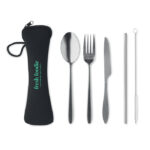 RE-USABLE CUTLERY SET IN POUCH - Image 3