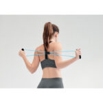 TENSION EXERCISE ROPE WITH RPET POUCH – FULL-BODY WORKOUT ANYWHERE