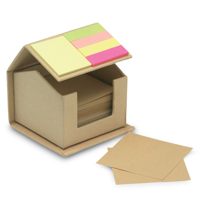 MO7304-13.jpg HOUSE SHAPED CARDBOARD BOX INRECYCLED MATERIAL - Image 1