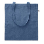 2 TONE RECYCLED SHOPPING BAG - Image 5