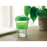 GLASS TUMBLER WITH SILICONE LID AND GRIP - Image 7
