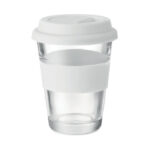 GLASS TUMBLER WITH SILICONE LID AND GRIP - Image 4