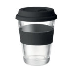 GLASS TUMBLER WITH SILICONE LID AND GRIP - Image 6