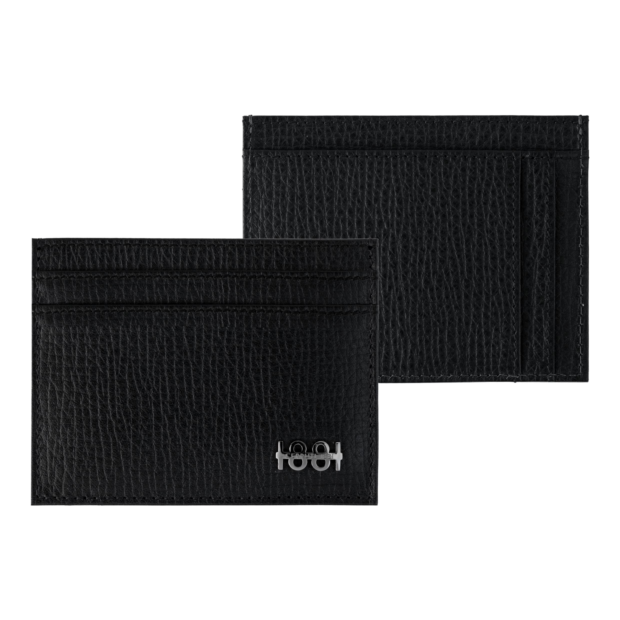 NLC012A.jpg CERRUTI 1881 CARD HOLDER IRVING BLACK - Image 1