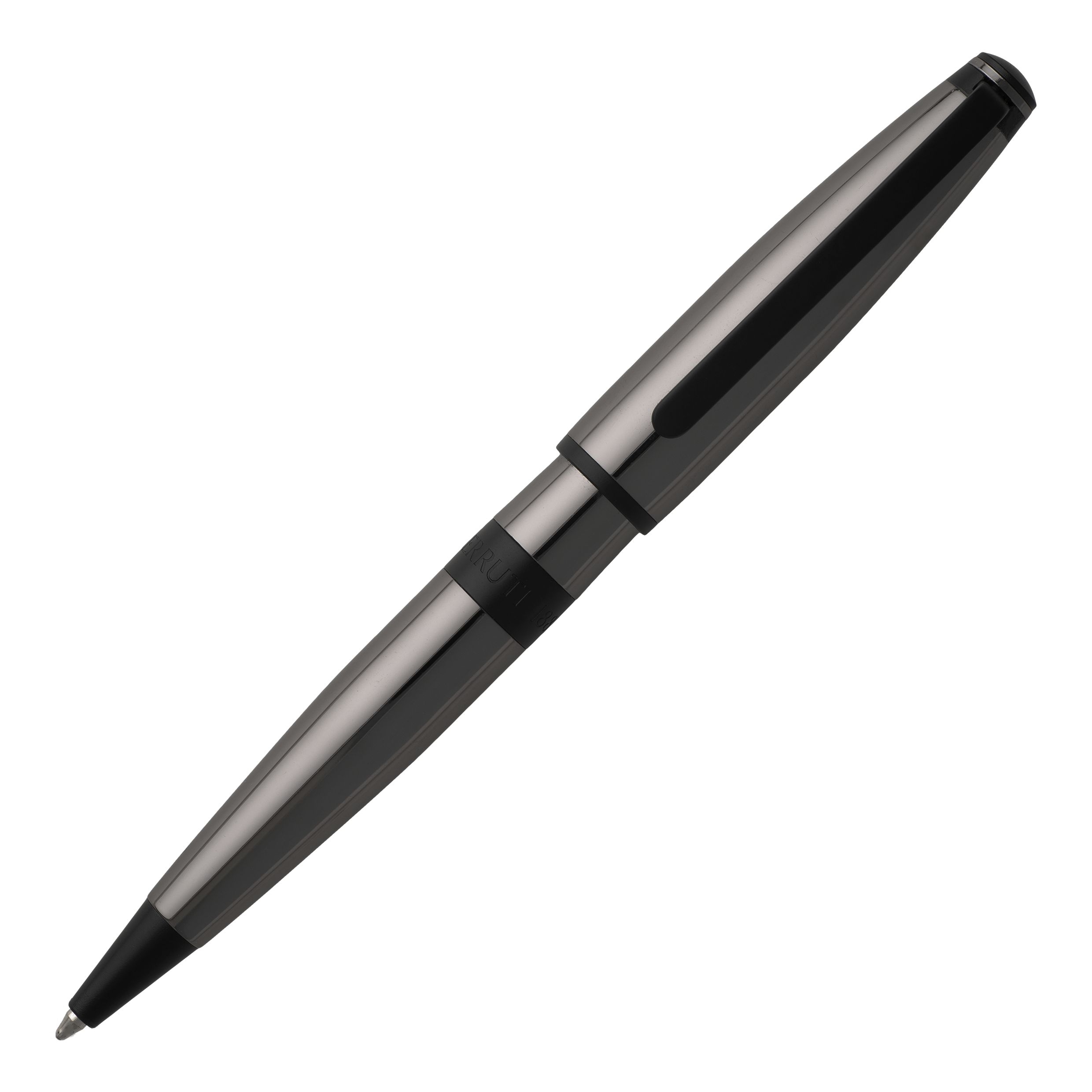 NSR9904D.jpg CERRUTI 1881 BALLPOINT PEN BICOLORE GUN - Image 1
