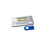 OFFICE 35 SILVER NAME BADGE