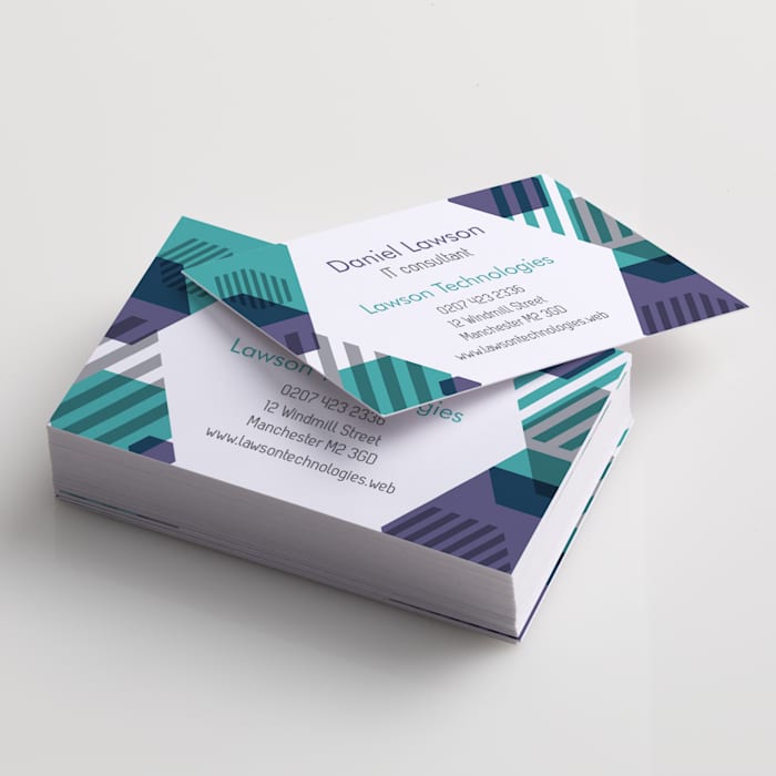 PRNT201A-1.jpg BUSINESS CARDS 9X5.5CM ONE SIDED (PACK OF 100) - Image 1
