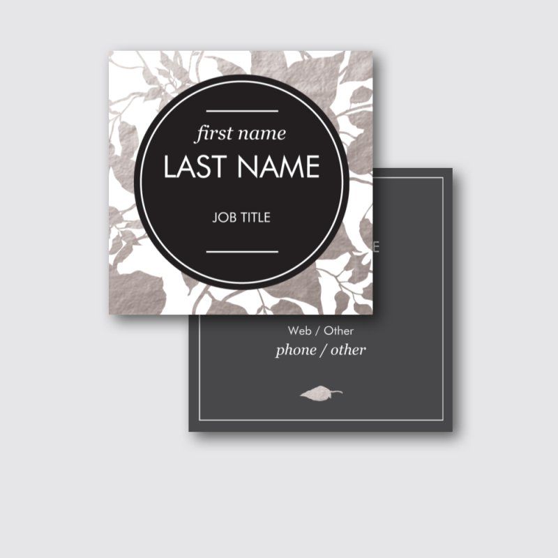 PRNT201C-5.jpg BUSINESS CARDS 6.5CMX6.5CM TWO SIDED (PACK OF 250) - Image 1
