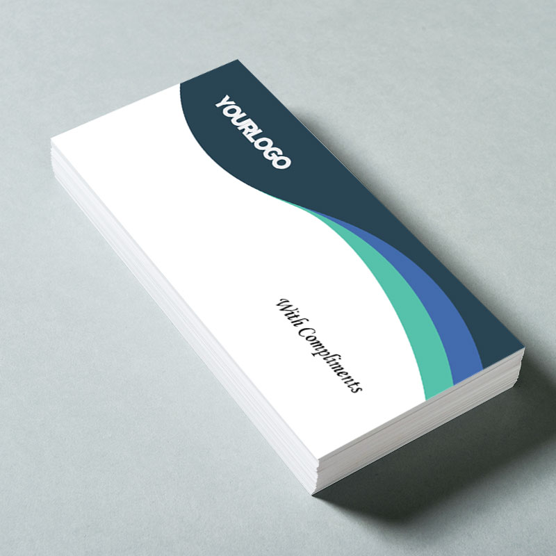 PRNT212-1000.jpg WITH COMPLIMENTS SLIP 20CM*9.5CM (PACK OF 1000) - Image 1