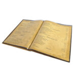 ELEGANT WOOD MENU 14.8*21CM - Image 3