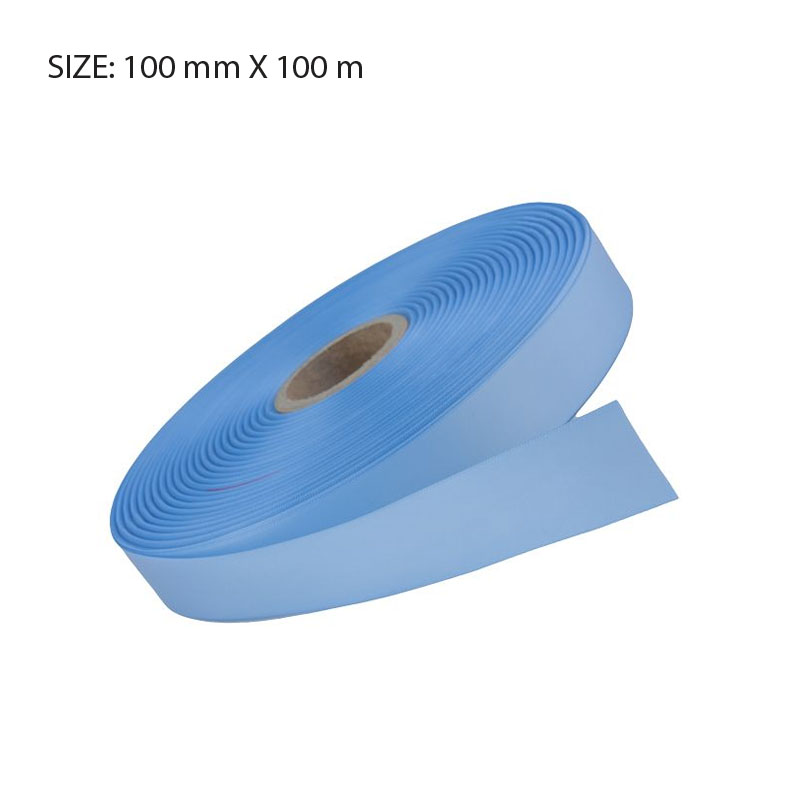 RSSBBLU96100.jpg BABY BLUE ELAN SINGLE FACED SATIN 100MMX100 - Image 1