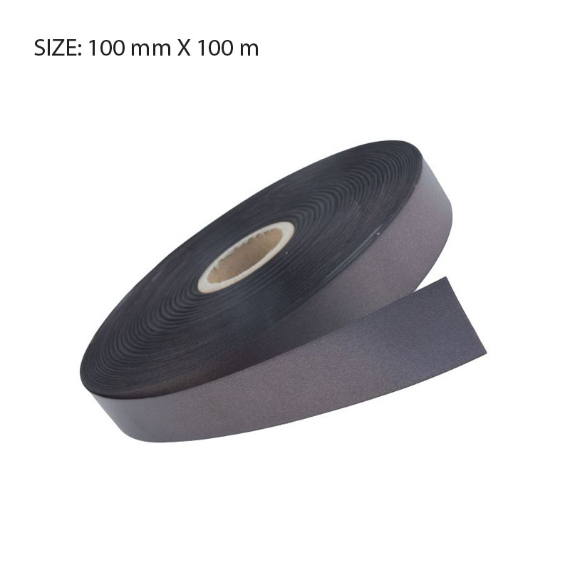 RSSCHOC96100.jpg CHOCOLATE ELAN SINGLE FACED SATIN 100MMX100M - Image 1