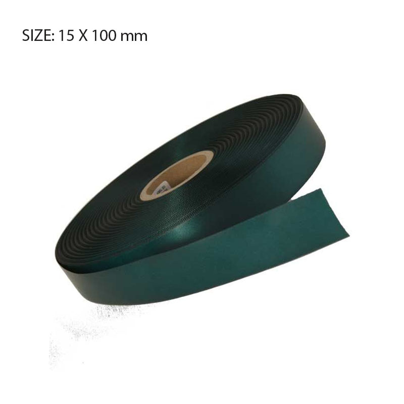 RSSMALL15100.jpg MALLARD ELAN SINGLE FACE SATIN 15MMX100M - Image 1