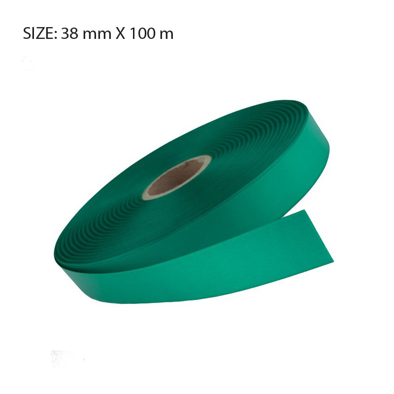 RSSMALL38100.jpg MALLARD ELAN SINGLE FACE SATIN 38MMX100M - Image 1