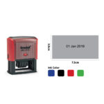 TRODAT DATE & TEXT STAMP 7.5X3.8CM