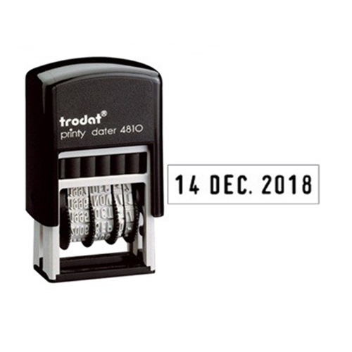 T-4810.jpg TRODAT DATE STAMP 2X0.38CM - Image 1