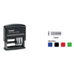 TRODAT DATE & TEXT STAMP 2.6X0.9CM