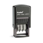 TRODAT DATE & TEXT STAMP 2.3X1.2CM - Image 2