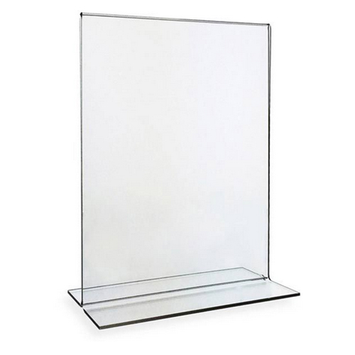 T-86.jpg A6 ACRYLIC TRANSPARENT DISPLAY STAND - Image 1