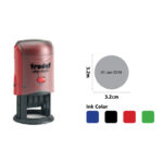 TRODAT DATE & TEXT STAMP 3.2CM