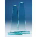 DELUXE CRYSTAL AWARD 31.5CM - Image 2