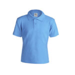 LIGHT BLUE KIDS POLO SHIRT BY KEYA