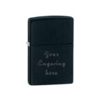 ZIPPO LIGHTER BLACK MATTE - Image 2