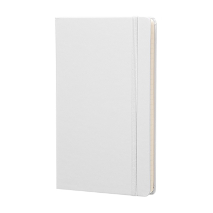 15056.10 MOLESKINE HARD COVER NOTEBOOK LARGE WHITE - Image 1