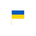 UKRAINE CAR FLAG 30X45CM