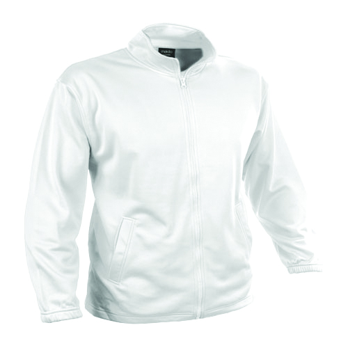 4724-01 WHITE UNISEX JACKET FOR ADULT - Image 1