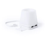 LUMIHUB BOLD PEN HOLDER – LED-LIT DESK ORGANIZER WITH 4-PORT USB 2.0 HUB - Image 5