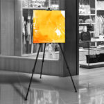 ALUMINIUM FRAME DISPLAY EASEL
