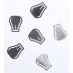 SET OF 20 CLIPS IN LIGHT BULB DESIGN - Image 4