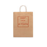 MEDIUM KRAFT PAPER BAG WITH TWISTED HANDLE - Image 2