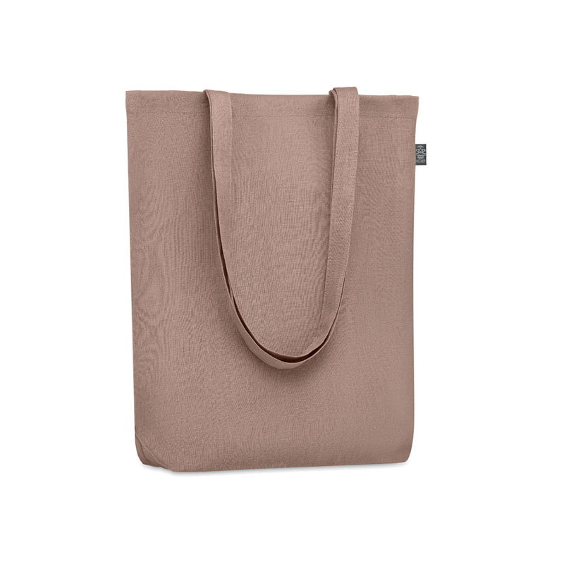 MO6162_1 FABRIC SHOPPING BAG 100% HEMP - Image 1