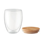 BOROSILICATE GLASS WITH BAMBOO LID - Image 3