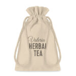 SMALL GIFT COTTON DRAW CORD BAG - Image 2