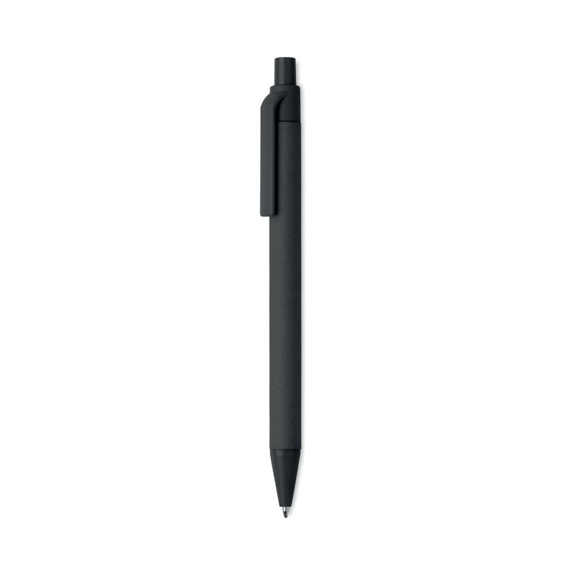 MO9830_1 BUTTON BALL PEN WITH PAPER BARREL - Image 1