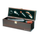 WINE SET TOOLS IN WOODEN BOX