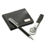 ELEGANT MAN’S GIFT SET (WALLET, PEN, KEY RING) - Image 2