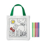 BAG WITH 5 COLOURING PENS - Image 3