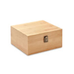 WHISKEY GLASS SET IN BAMBOO BOX - Image 2