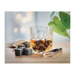 WHISKEY GLASS SET IN BAMBOO BOX - Image 4