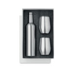 STAINLESS STEEL BOTTLE WITH 2 MUGS - Image 2