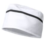 BRIGHTCHEF KITCHEN HAT – WHITE COTTON-POLYESTER WITH COLORFUL ACCENTS - Image 6