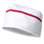 BRIGHTCHEF KITCHEN HAT – WHITE COTTON-POLYESTER WITH COLORFUL ACCENTS - Image 7