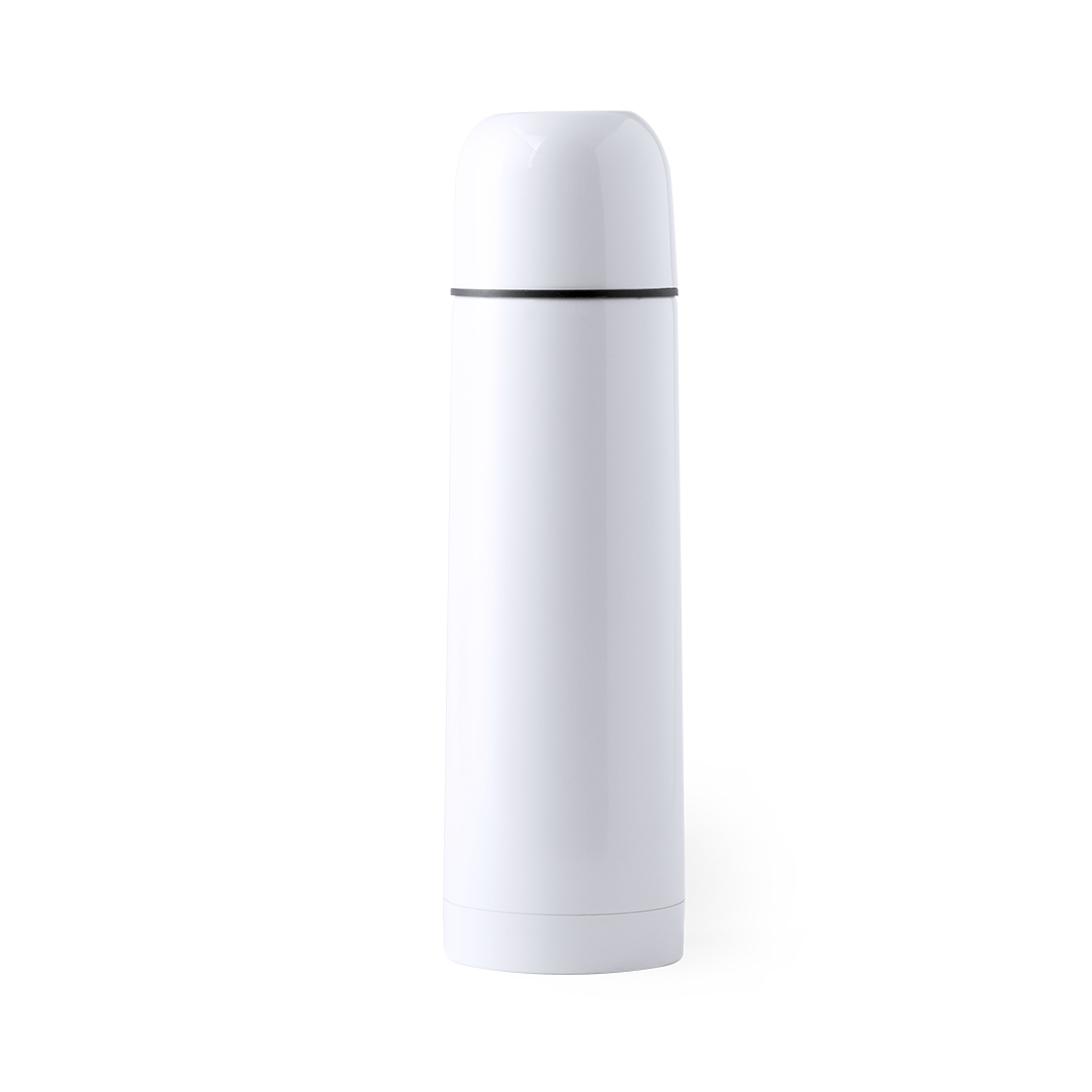 6165_1.jpg THERMAL BOTTLE WHITE 500ML - Image 1